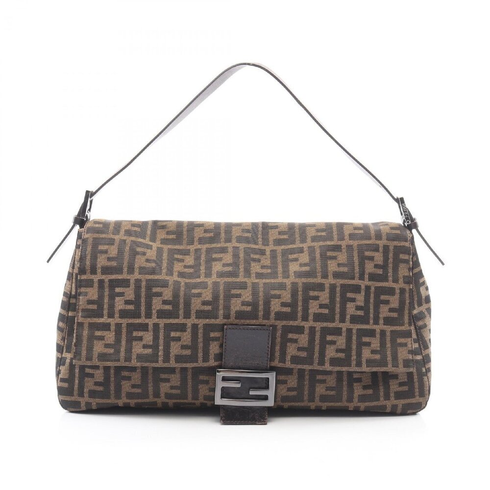 Fendi Mamma Bucket Zucca Canvas Shoulder Bag